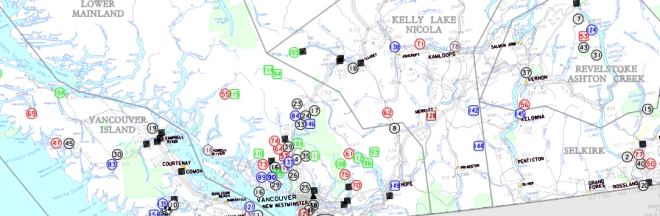Independent power producers map detail 2016 Detail of independent power producers map, updated for 2016.