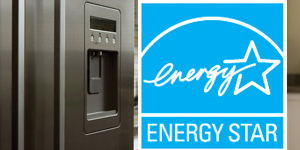Refridgerator and the Energy Star logo