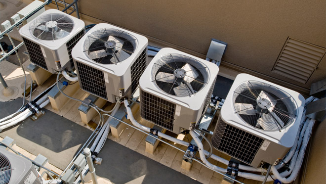 Image of rooftop HVAC units