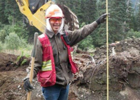 Tahltan Community Member helping with Northwest Transmission Line project Tahltan Community Member helping with Northwest Transmission Line project