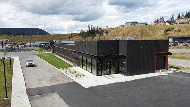 Image of the Sugar Cane Cannabis facility in Williams Lake, B.C.