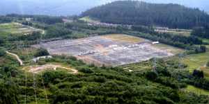 The Interior to Lower Mainland (ILM) Transmission Project Meridian Substation in Coquitlam