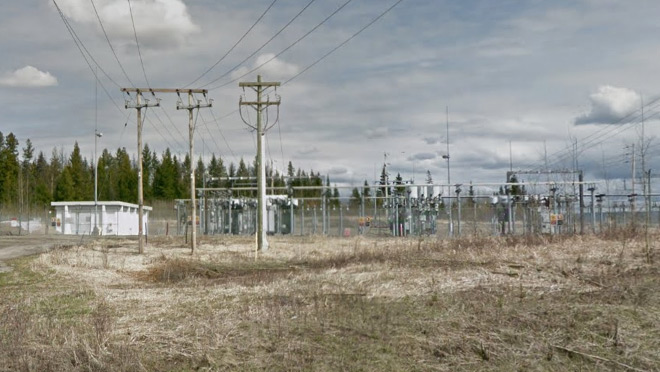Image of the Pineview substation