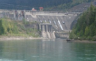 Revelstoke Dam from downstream