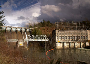 Ruskin Dam powerhouse