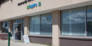 Site C consultation office at Fort St. John