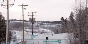 Toad River temporary diesel facility