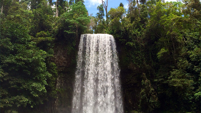 Image of a waterfall in Australia Image of a waterfall in Australia