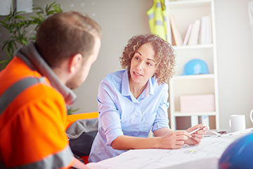 Talk to building owners about safety risks at site
