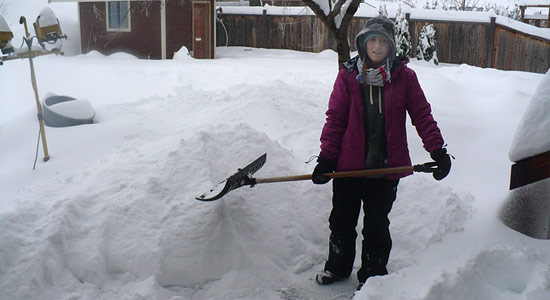 Snow day in Vernon: Storm dumps 40 cm of powder in 48 hours