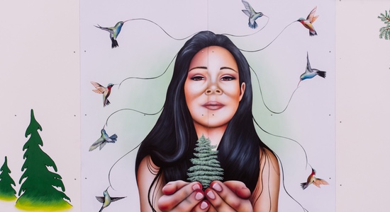 Toxic site in Victoria now the home of incredible mural, thanks to cleanup efforts