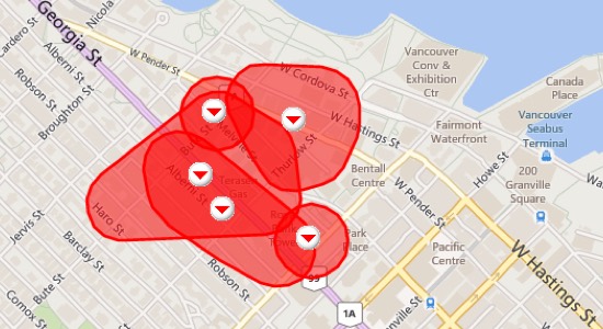 Quick work by BC Hydro crews restores power to city core