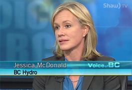 Jessica McDonald sits down to talk about Site C on Shaw's Voice of BC