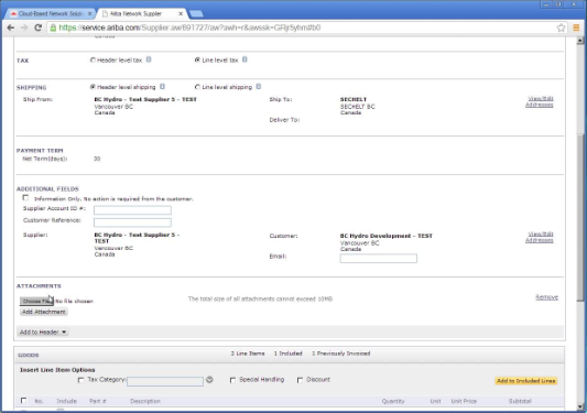 soft copy invoice