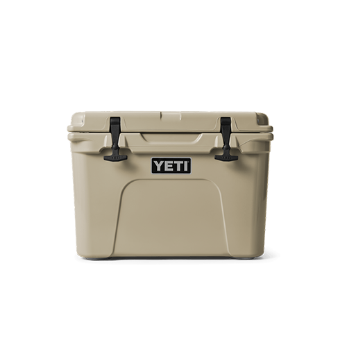 A Yeti cooler.