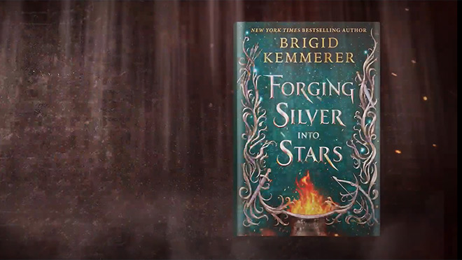 Cover art of Brigid Kemmerer's Forging Silver Into Stars book