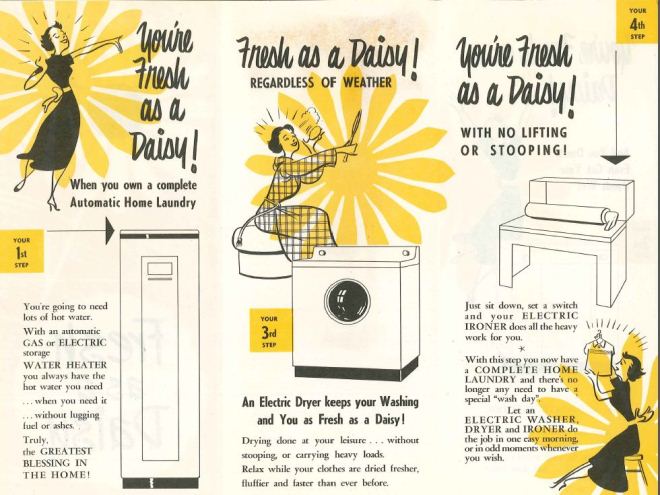 Fresh as a daisy advertisement Fresh as a daisy advertisement