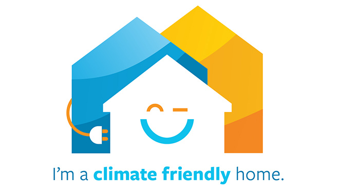 City of Victoria Climate Friendly Home logo City of Victoria Climate Friendly Home logo