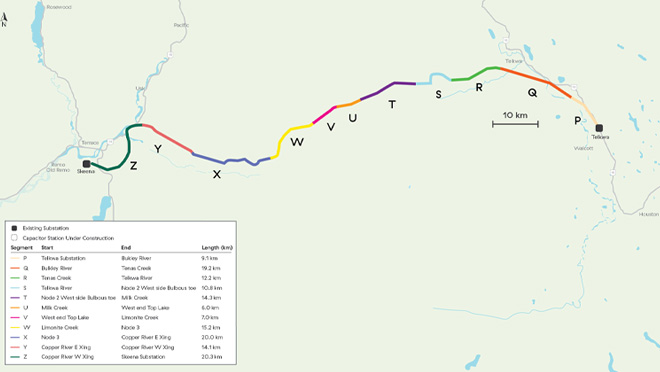 North Coast Transmission Line Phase 2: Construction Segments 5LO66