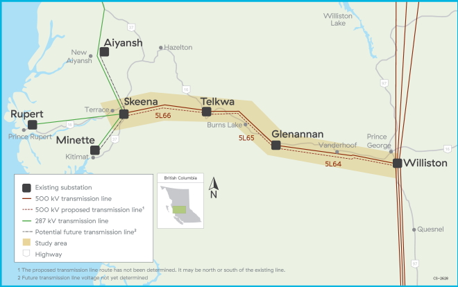 Northwest B.C. electrification