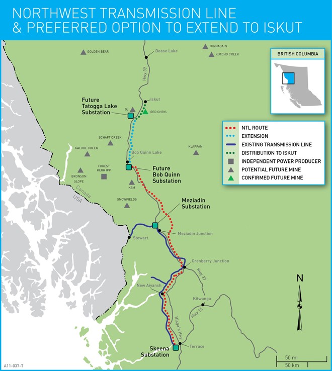 New transmission line ready to power Northwest B.C.