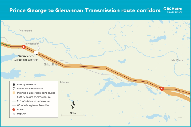 Prince George to Glenannan Transmission Project - Corridor 2