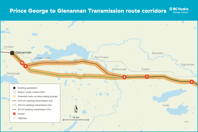 Prince George to Glenannan Transmission Project - Corridor 3