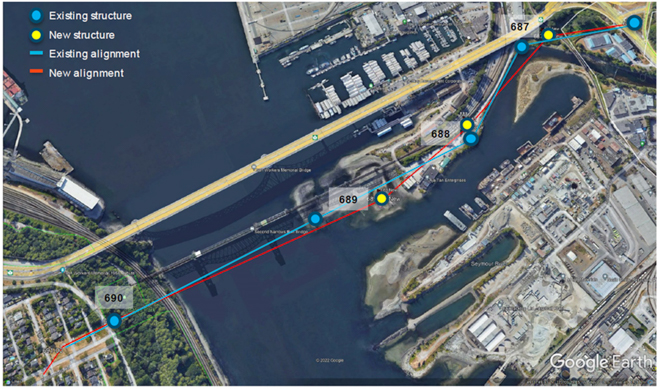 Second Narrows Crossing - Alternative 2 Option 1