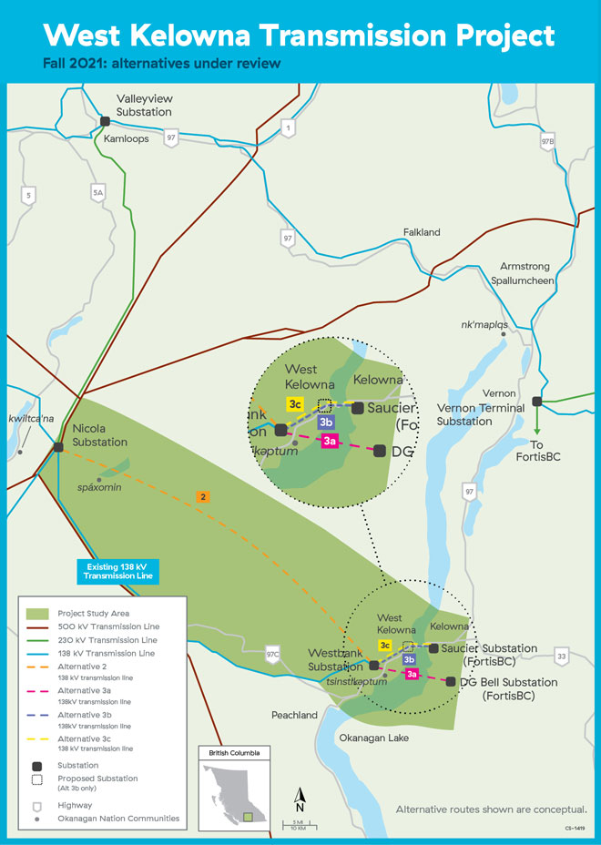 West Kelowna Transmission Project November 2021 West Kelowna Transmission Project November 2021