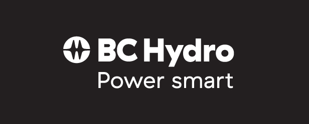 BC Hydro Power Smart logo reverse B&W