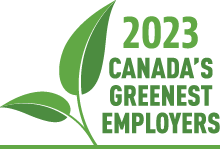 Canada's Greenest Employers 2023 award