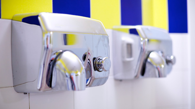 Image of hand dryers Image of hand dryers