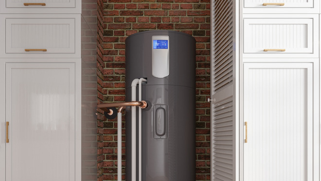 Heat pump water heater in condo Heat pump water heater