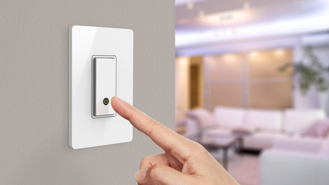 Image of Belkin WeMo wireless light switch Image of Belkin WeMo wireless light switch
