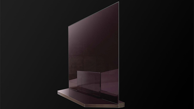 Image of thin LG OLED flat panel TV Image of thin LG OLED flat panel TV