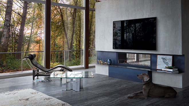 Image of a Samsung QLED TV Image of a Samsung QLED TV