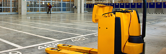 Electric forklift