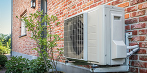 Air to air heat pump for cooling or heating the home.