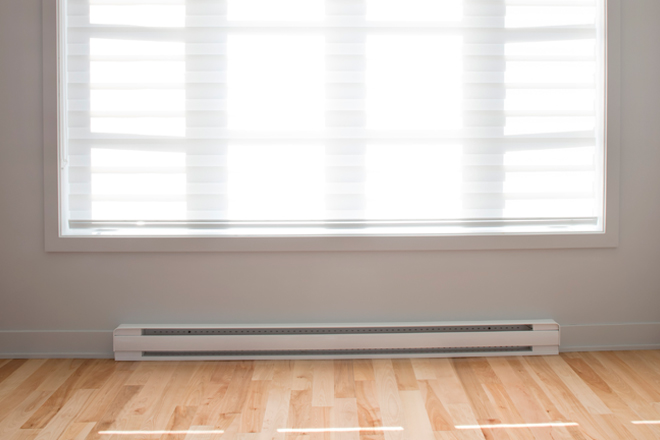 How electric and hydronic baseboard heaters work