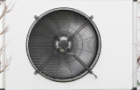 Heat pump on exterior of home Heat pump on exterior of home