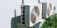 Photo of heat pumps