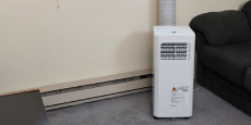 Installed portable air conditioners