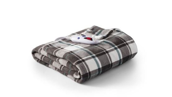 Image of an electric blanket Image of an electric blanket