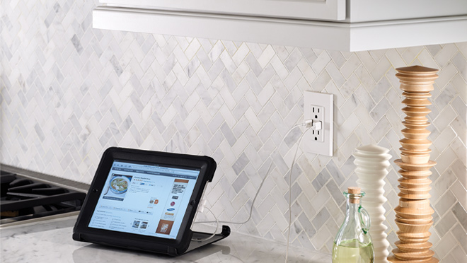 Image of USB wall socket Image of USB wall socket