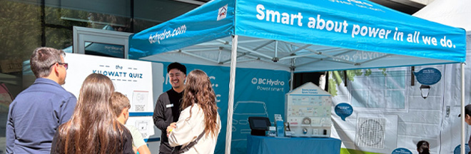 Community Team at Party for the Planet in Surrey, B.C.