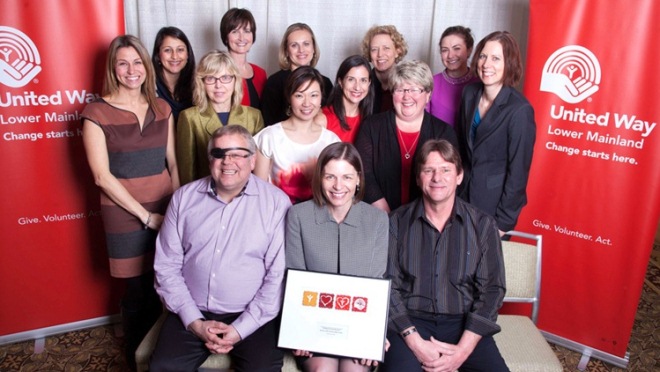 The BC Hydro United Way campaign team was recognized at the United Way Lower Mainland Spirit Awards. The BC Hydro United Way campaign team was recognized at the United Way Lower Mainland Spirit Awards.