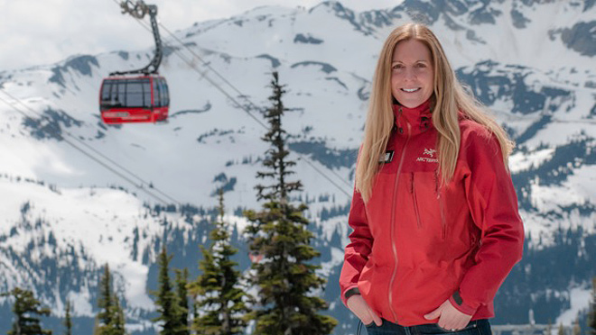 Image of Allana Williams, Whister Blackcomb Image of Allana Williams, Whister Blackcomb