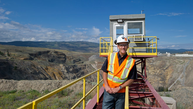 Image of Andrew Cooper, New Afton gold mine Image of Andrew Cooper, New Afton gold mine