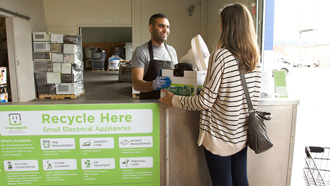 Recycling electronics and appliances Recycling electronics and appliances