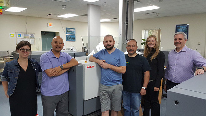 Image of Kodak Canada staff members Image of Kodak Canada staff members